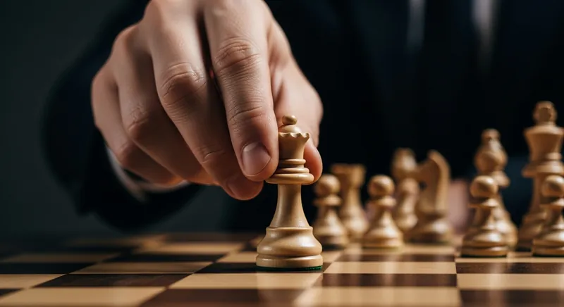 Image Récession 2025 : préparez votre échec et mat stratégique - Article blog expertise Force5 transformation numérique PME