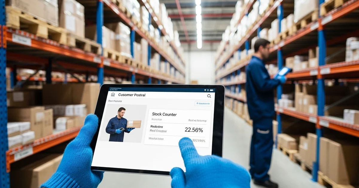 Portail Client PME Québec - Interface tablette pour gestion commandes et inventaire - Force5